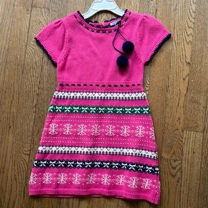 Adorable Hartstrings sweater dress, 4T, perfect condition
